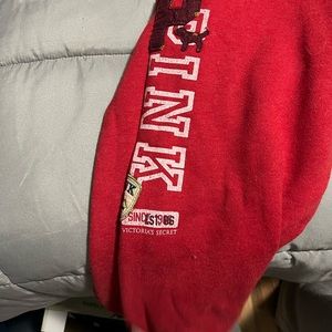 Victoria’s Secret pink brand sweatpants red